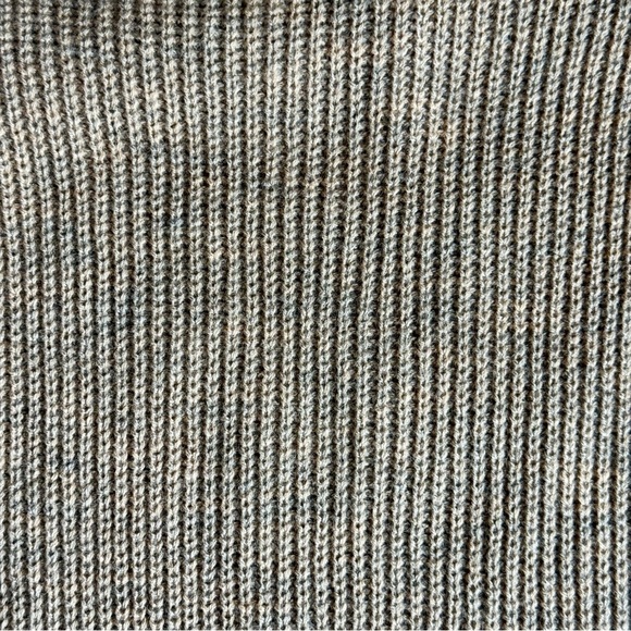 Linda Anderson Button-Side Knit Cape Sweater Poncho – Camel Brown – One Size - Picture 10 of 15